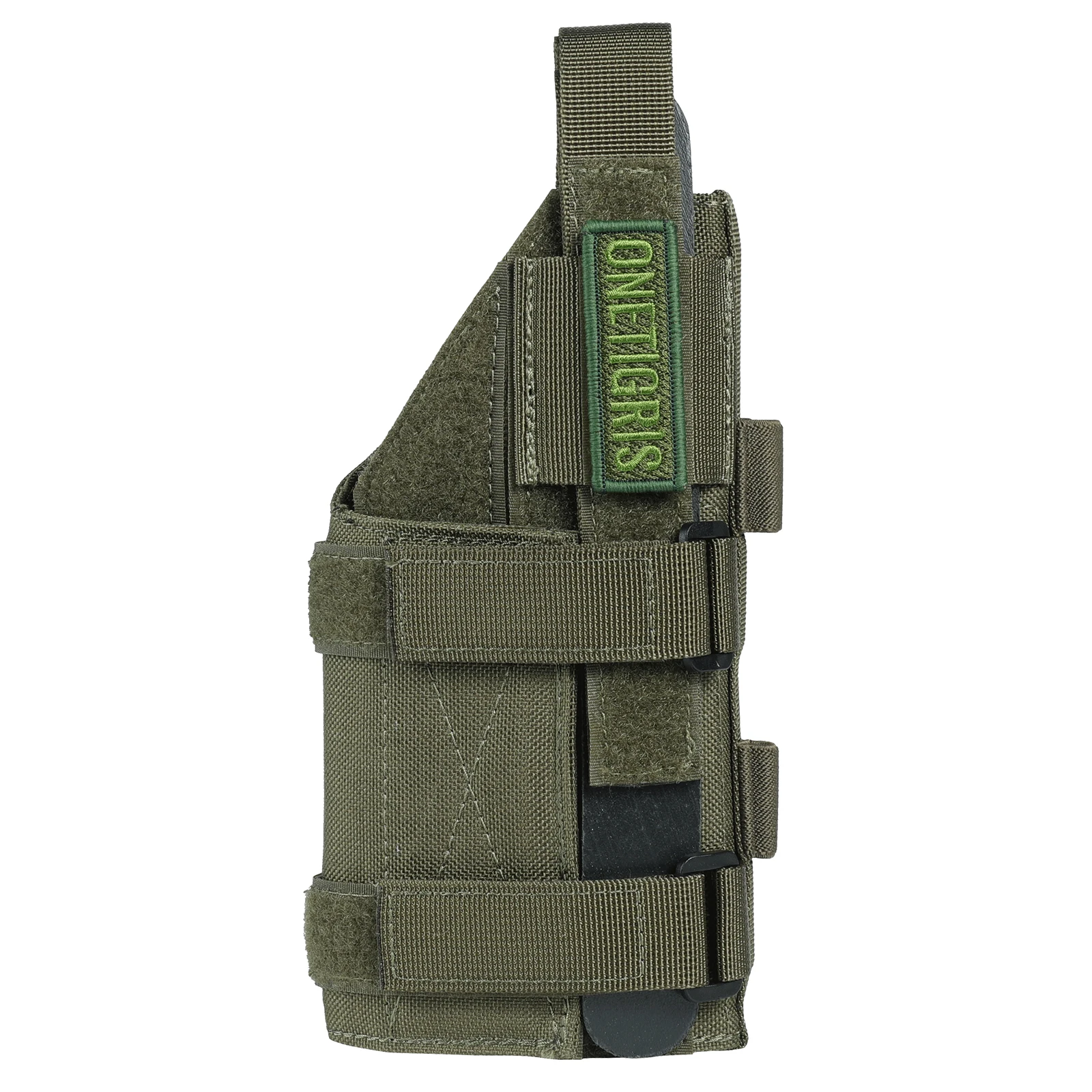 ONETIGRIS-funda de nailon para pistola táctica, cinturón Modular Molle para diestros, Glock 17, 19, 22, 23, 31, 32, 34, 35