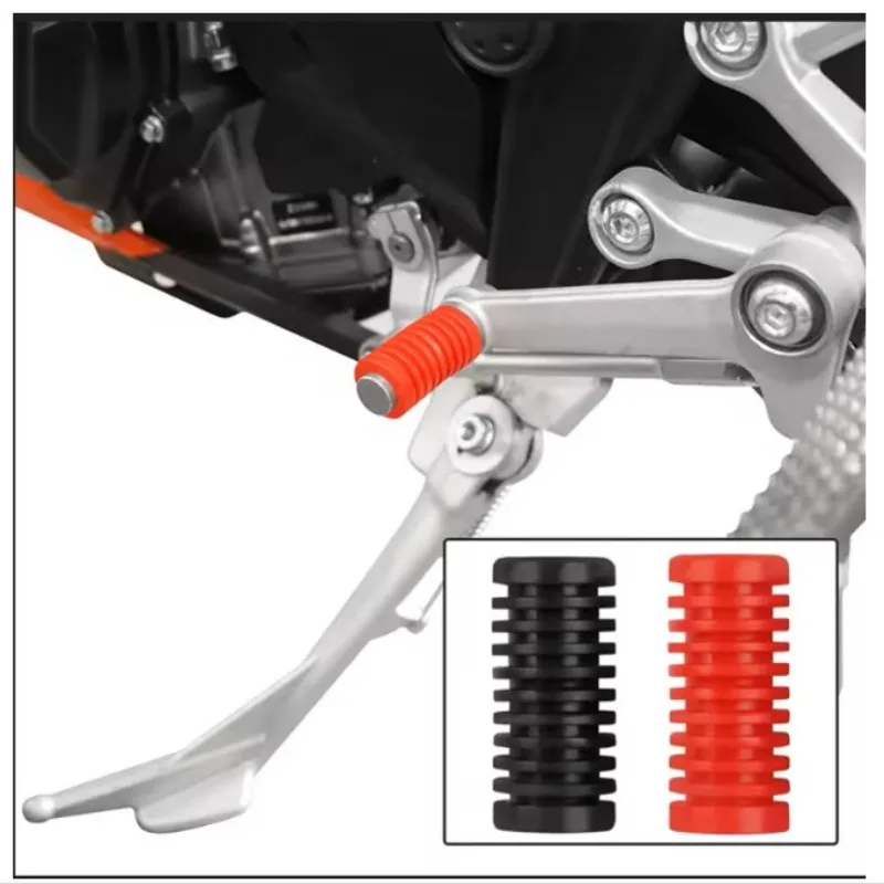 

2pcs Rubber Cover For Motorcycle Gear Shift Shifter Lever Foot Pad Pedal Universal Pedal Kick Start Foot Pegs Pad Accessories