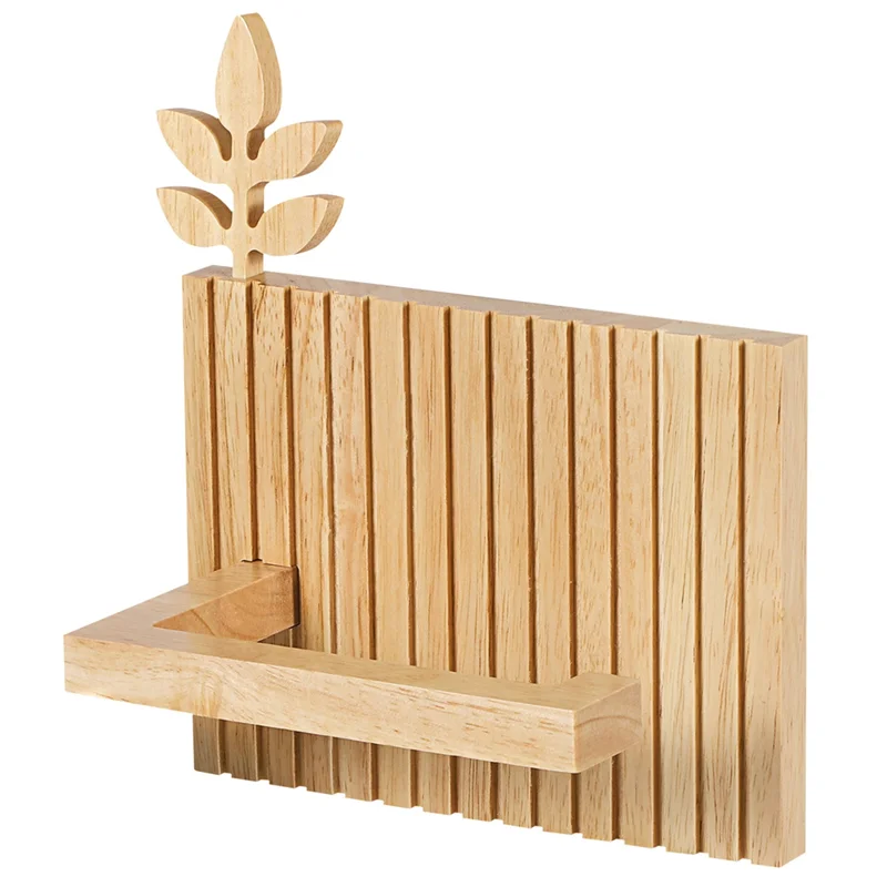 

【NEW-SALE】Kitchen Roll Paper Holder Leaf Shape Decoration Toilet Paper Holder Bathroom Accessories Hardwares Paper Towel Holder