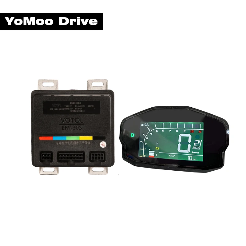 Контроллер VOTOL EM30S 35A 500W-1000W Smart BLDC синусоидальный контроллер с дисплеем DKD для двигателя-концентратора QS среднего привода Контроллер VOTOL EM30S 35A 500W-1000W Smart BLDC синусоидальный контроллер с дисплеем DKD для двигателя-концентратора QS среднего привода