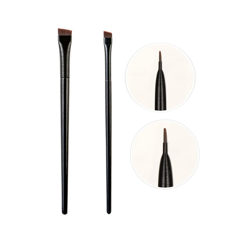 Blade Eyeliner Brush Angled Thin Eyebrow Contour Brush Ultra Thin Professional Liner Brow Makeup Brushes Make Up Tool Women