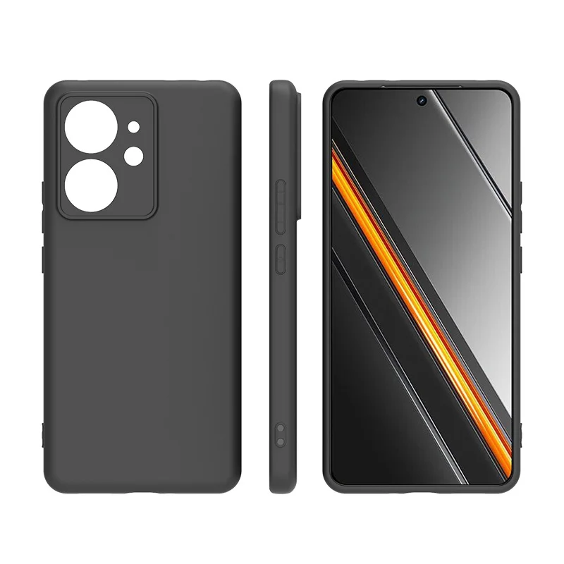 

For Realme Neo 7 SE Case TPU Soft Slim Black Matte Silicone Case For Realme Neo7 SE Neo 7SE Back Cover Neo7SE Bumper