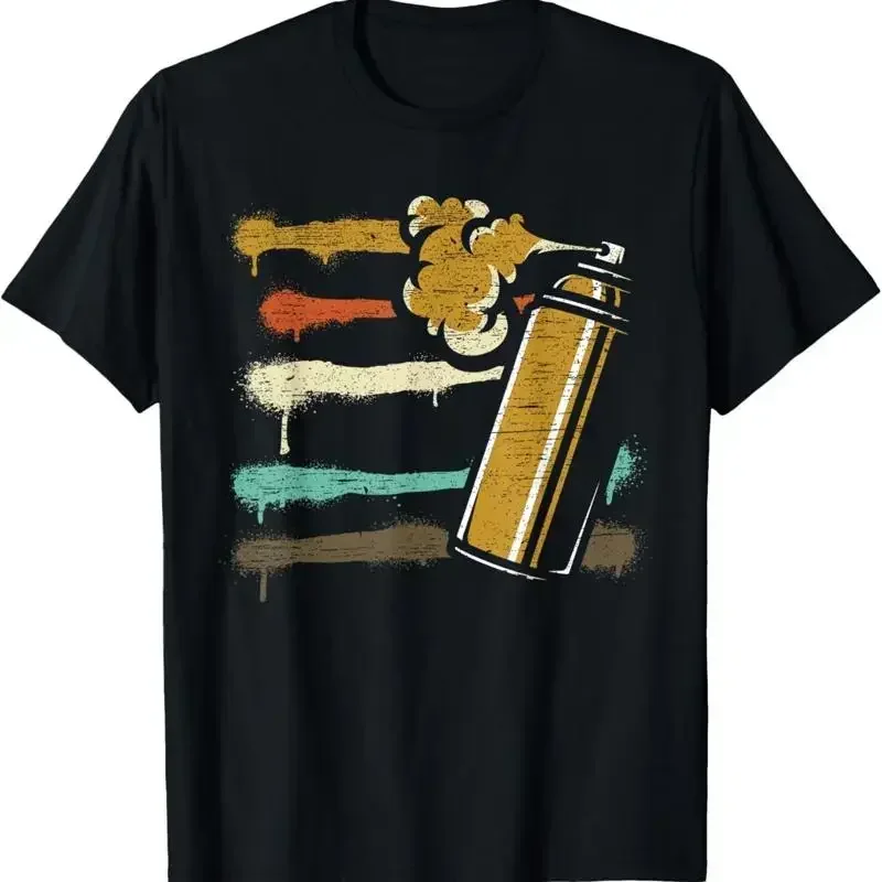 Graffiti Spray Paint Street Art Drawing Artist T Shirt