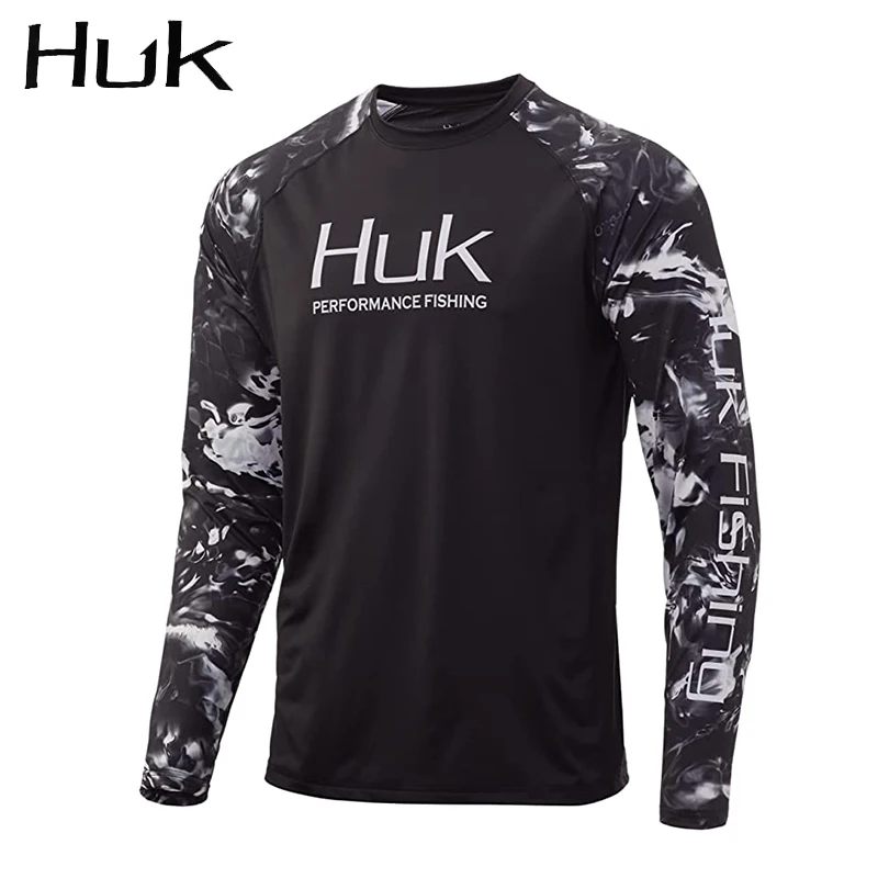 Fishing Shirts Men Long Sleeve Crewneck Sweatshirt Outdoor Uv Protection Breathable Fishing Clothing Camisa Pesca