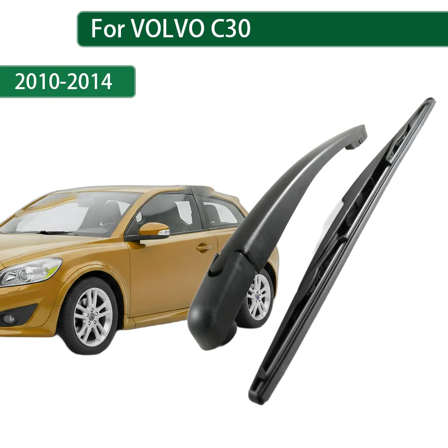 

For VOLVO C30 2010-2012-2014 Rear Wiper Blade Arm Set Rear Window Windshield