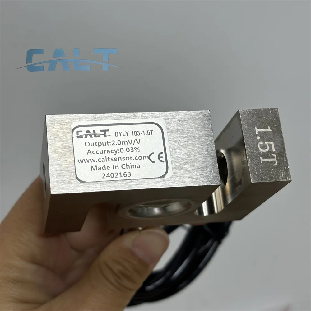 Calt 1500KG alloy steel s type tension and pressure load cell sensor 1.5T DYLY-103 LCLY-B03
