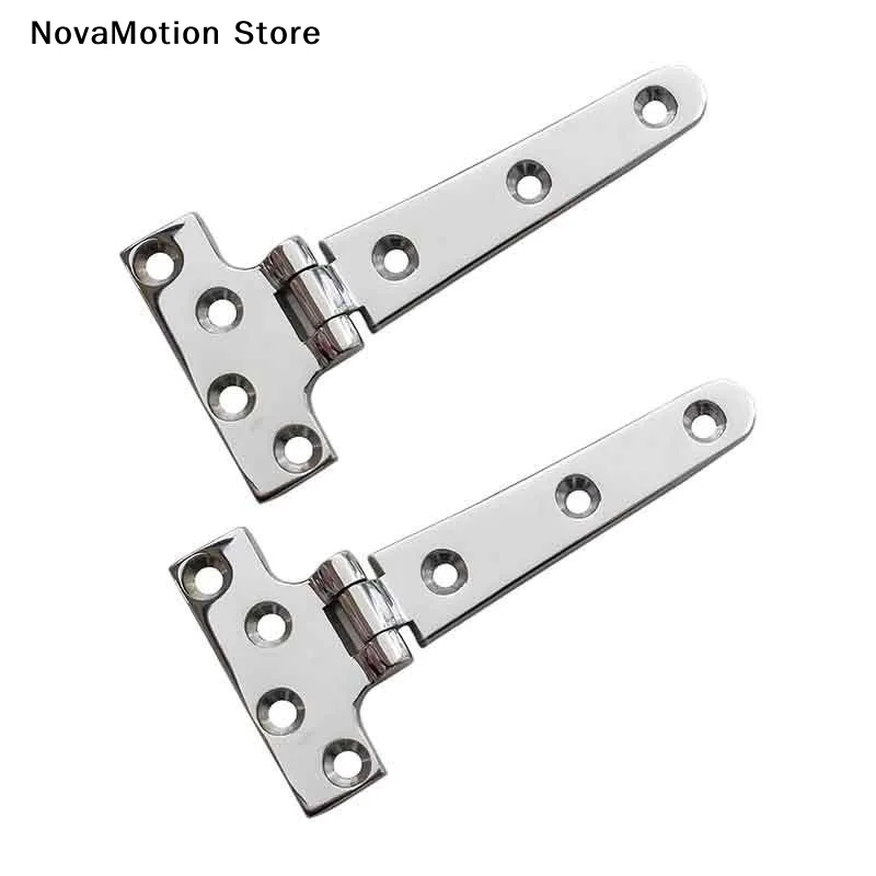 [NM]Hinges Heavy Duty Marine 316 Stainless Steel Tee Hinges Boat Caravan Cabinet Shed Garden Door Gate T Hinge Hardware[NM]