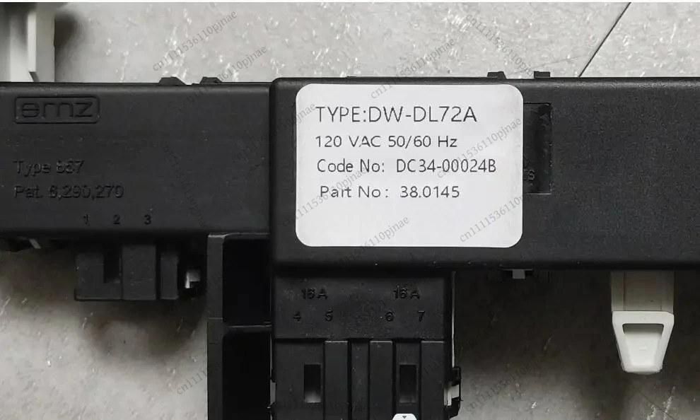new For Samsung washing machine Door lock delay DW-DL72A DC34-00024B 110V-127V switch electronic door lock