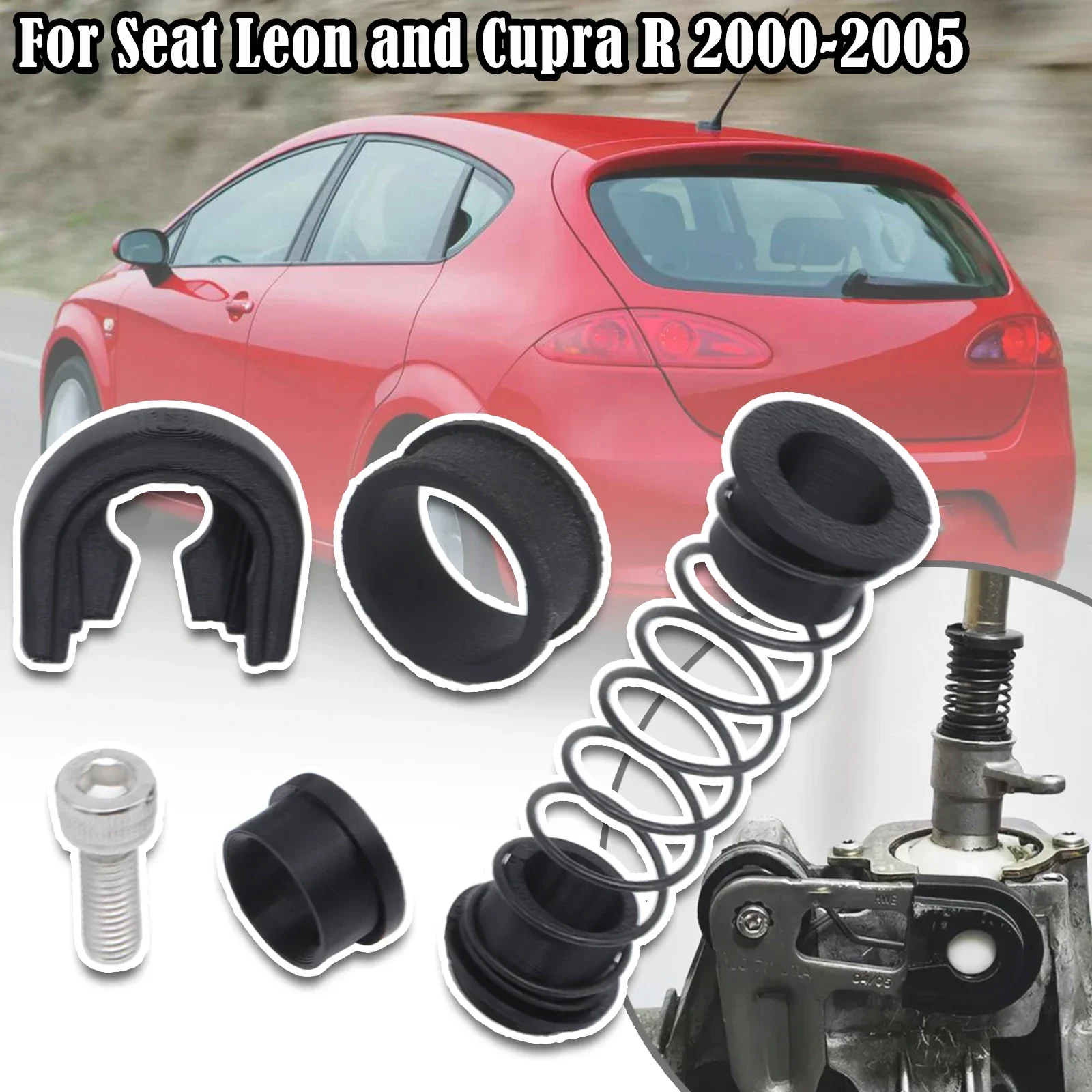 

For Seat Leon Cupra R Gearbox Repair Kit Trans Shifter First Gear Getter Reverse Lever Change Selector Linkage Bushes 2000-2005