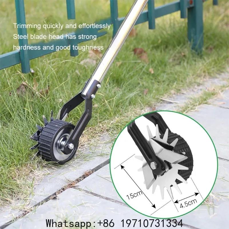 

Manual Lawn Trimmers for Home – Sharp Blade for Precise Cutting Convenient for Home Stainless Steel Edger Lawn Tool Garden Tools