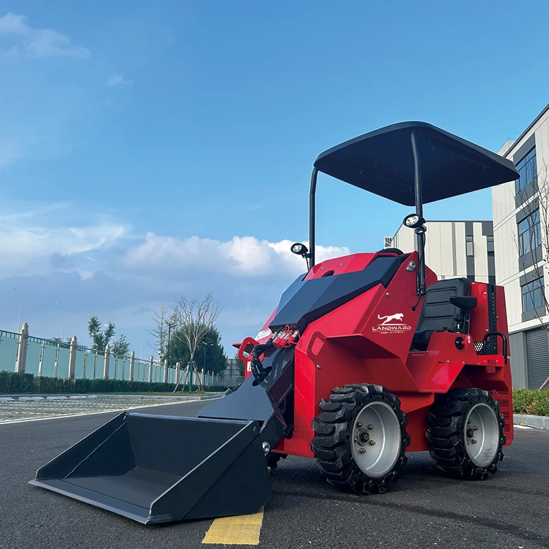 Europe's Best-Selling Small Earth-Moving Handling Machine S380L 4WD With Cab High Horsepower Mini Skid Steer Color Customized