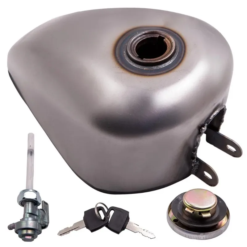 1.5 Gallon Gas Fuel Tank for Sportster Ironhead Bobber 1955-1978 5.0 L