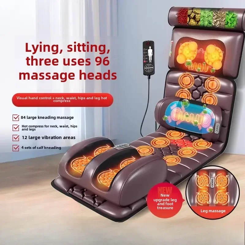 New electric massage chair, fully automatic home reclining, sitting, three-use, full-body, multi-functional small sofa chair