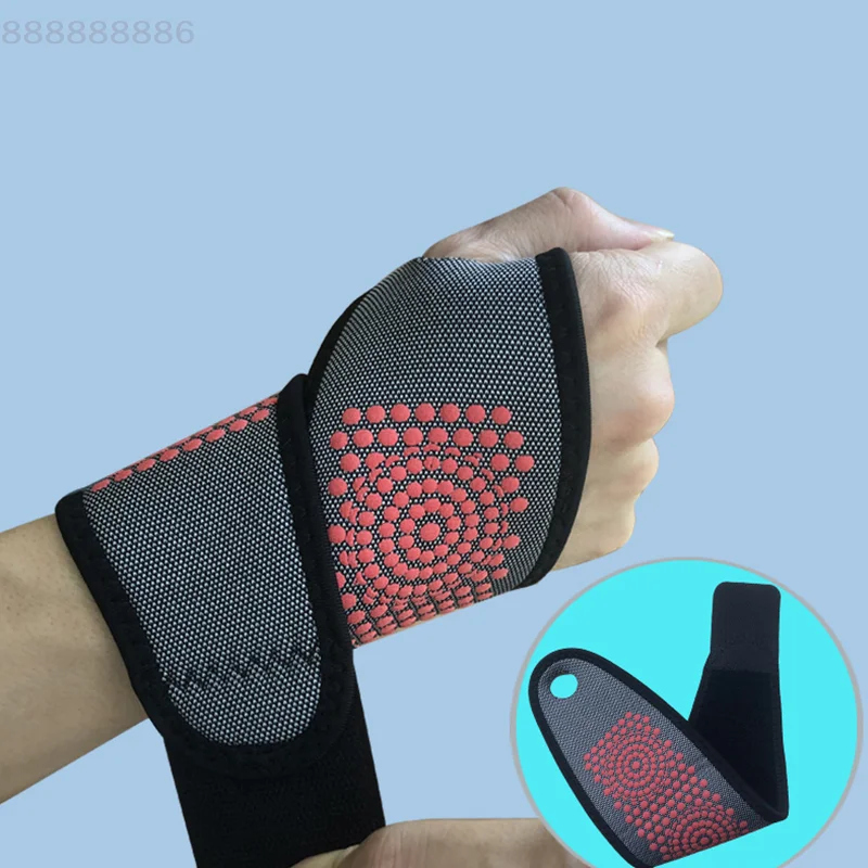 [B]Infrared Magnetic Cloth Wrist Guard Pressurized Breathable Anti- Men And Women Fitness Sports Wrist Guard