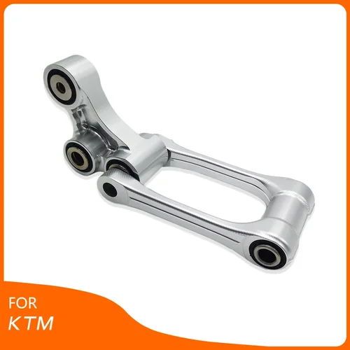 Imagen 1 del producto Varilla de tracción de brazo de enlace de motocicleta para KTM Husqvarna, palanca triangular, procesamiento CNC/fundición a presión, piezas de suspensión de choque trasero de aluminio