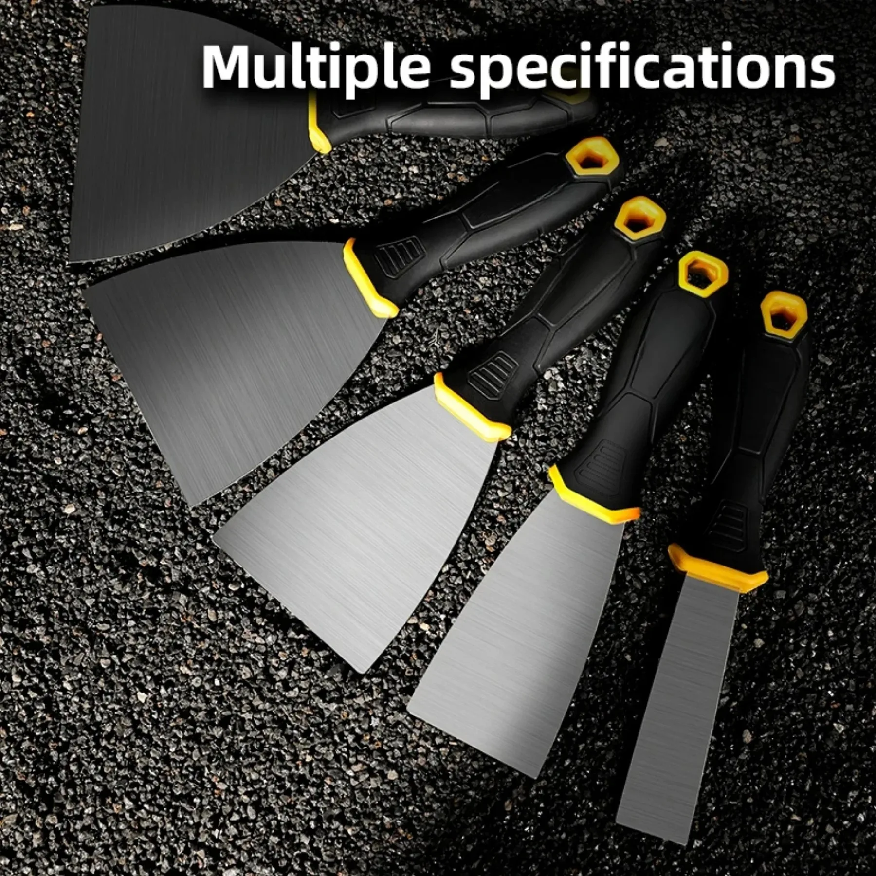 DELI 2'' 3'' 4'' Putty Trowel Grease Knife Professional Grease Knife Scrapers Dry Wall Scraper Decorative Paint Tools Hand Tool