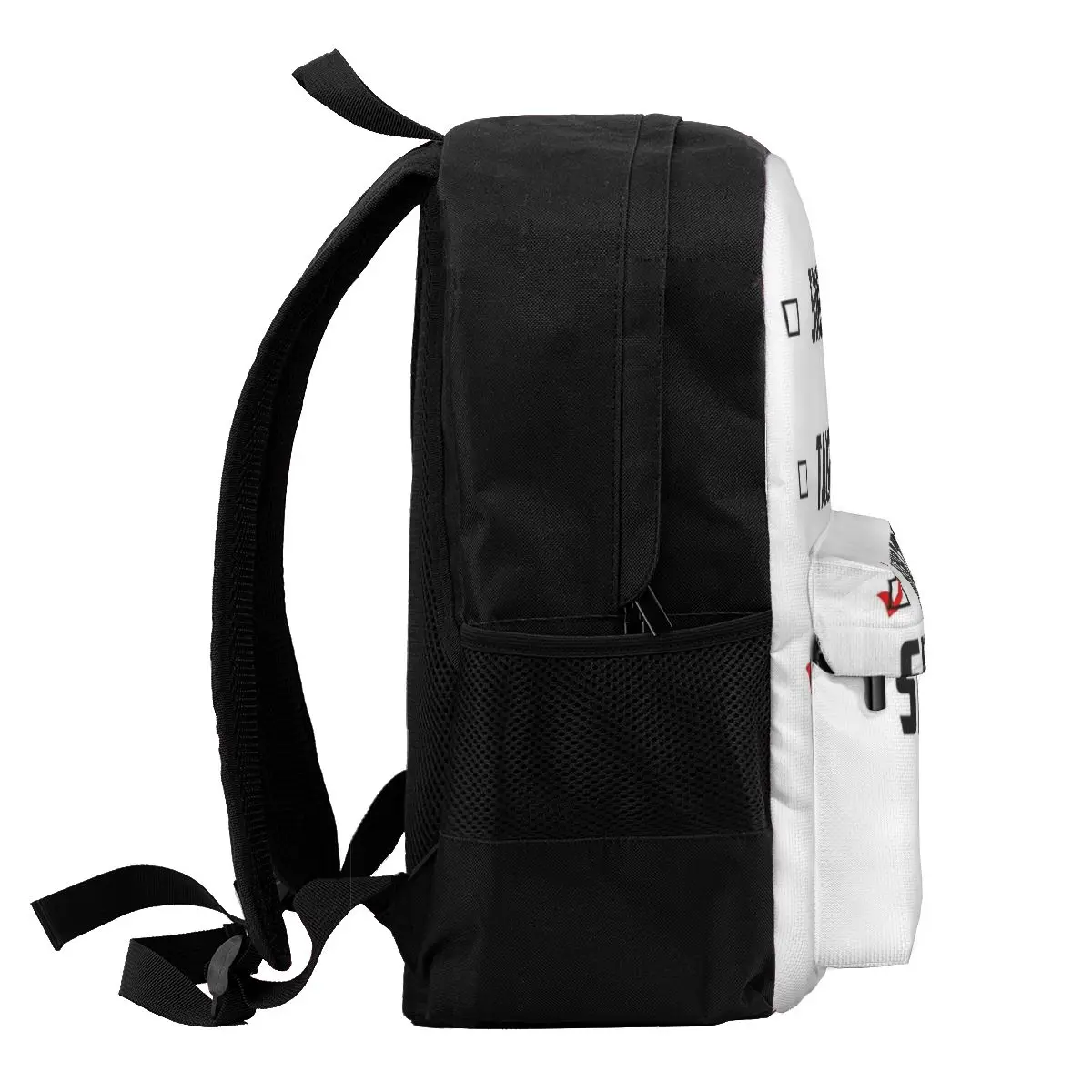 Mochila escolar de dibujos animados para niños y niñas, bolsa de hombro para computadora portátil, Waiting For Shemar