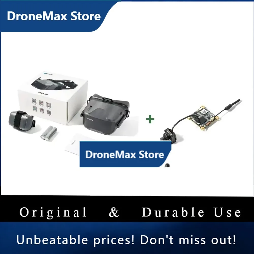 DroMaBETAFPV VR04 FPV Goggles HD Goggles-HD & P1 Air Unit HD VTX Version For Meteor75 Pro P1 Aquila20 HD FPV Kit Drone