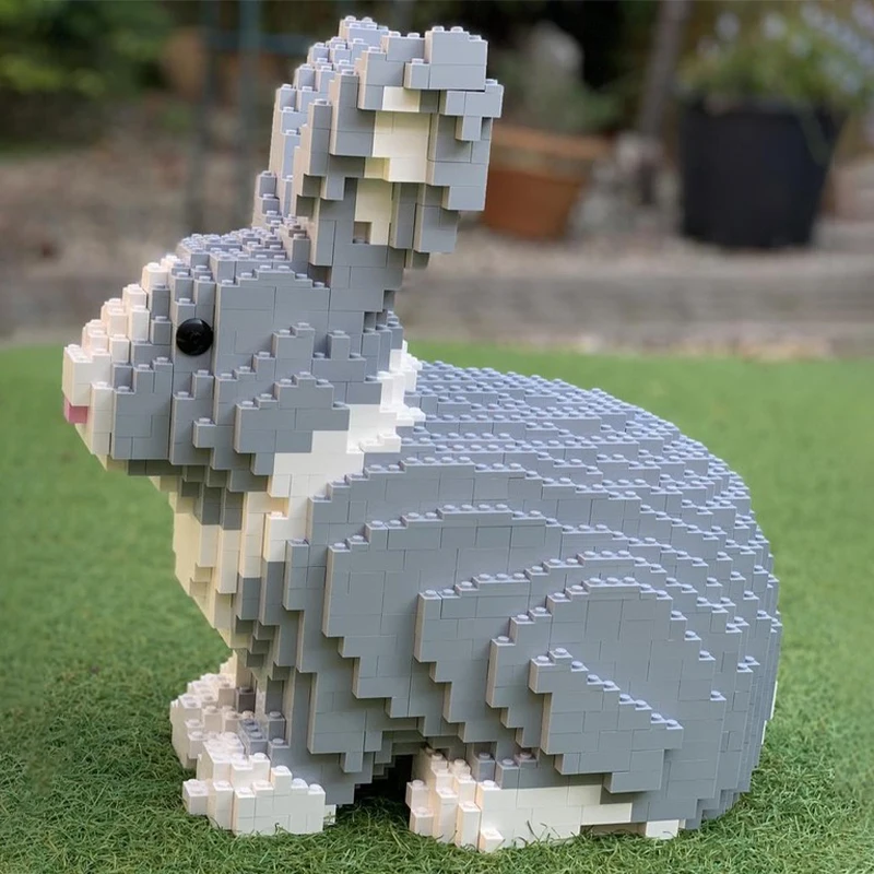 2246pcs MOC Large Rabbit Easter Building Blocks Christmas Gift Creative Expression DIY Perfect for Custom Projects