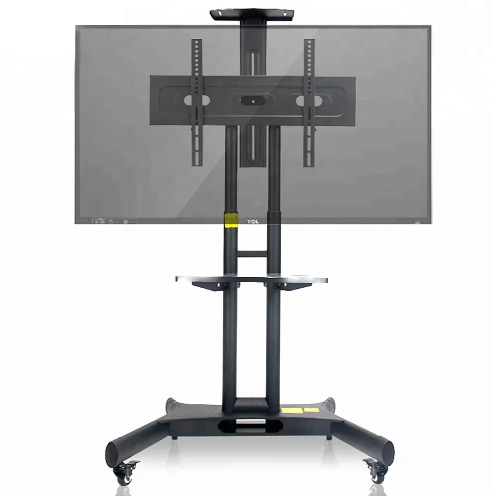 

KALOC 151 Mobile TV Cart Rolling Floor Stand for 32-65 inch TVs with component Wheel Mount Bracket