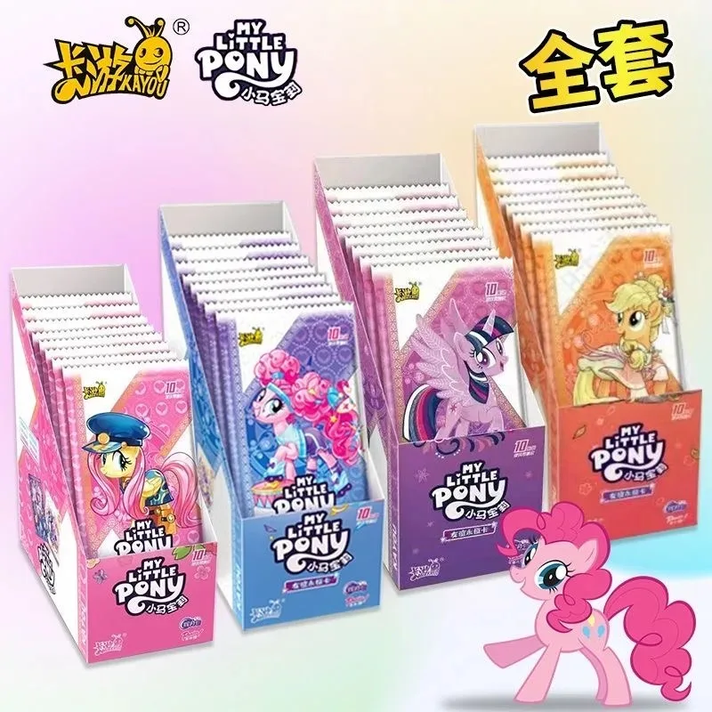 Originalverpackung Original KAYOU My Little Pony Eternal Friendship Sammelkarte Huiyue Series Kristallkarte Anime Sammelkarte