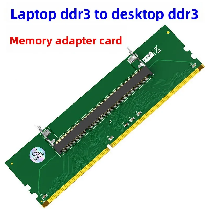 Laptop SO-DIMM DDR3 DDR4 DDR5 To Desktop RAM Adapter Card Notebook Memory Test Protection Converter