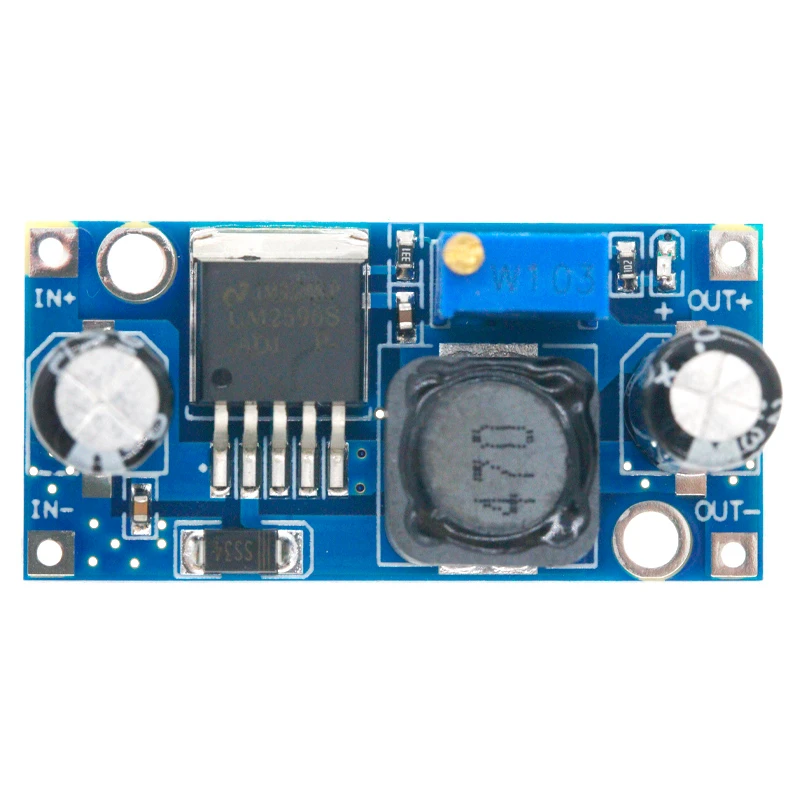 LM2596 LM2596S Adj Voeding Module DC-DC Step-Down Module 5V/12V/24V Verstelbare voltage Regulator 3A