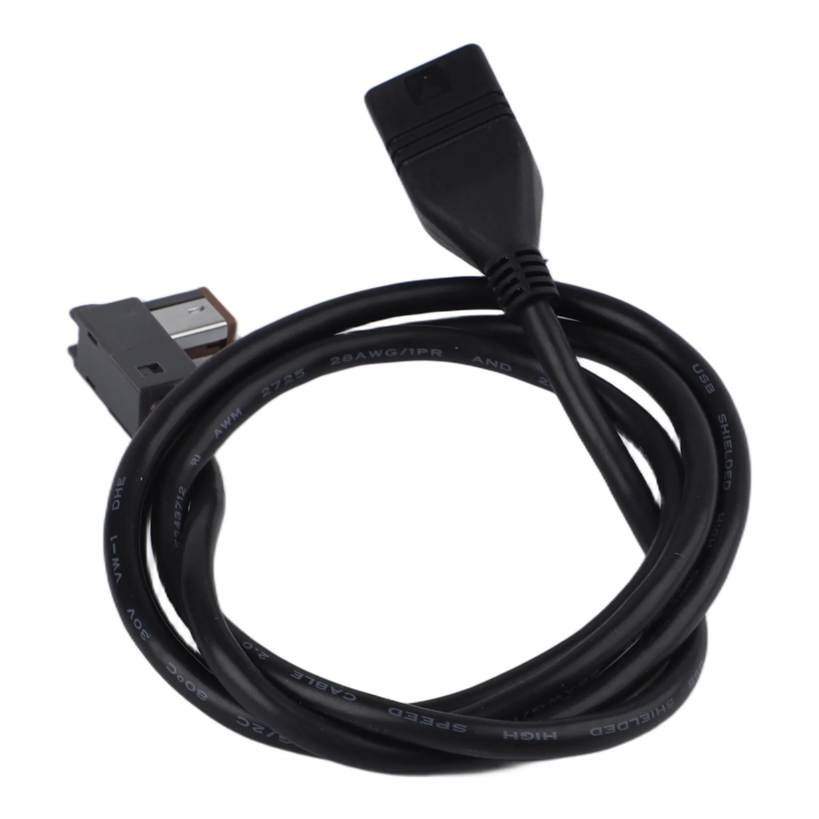Practical Car Audio Adapter 4-pin Connector 4-Pin USB Connector 100CM Car Radio USB Cable Made Of ABS Material