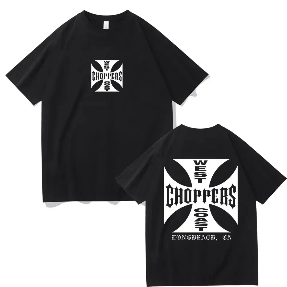 Summer Fashion T Shirt Women Men women West Coast Choppers Print T-Shirt Casual Short Sleeve O-Neck Tshirt Vintage Clothing Tee