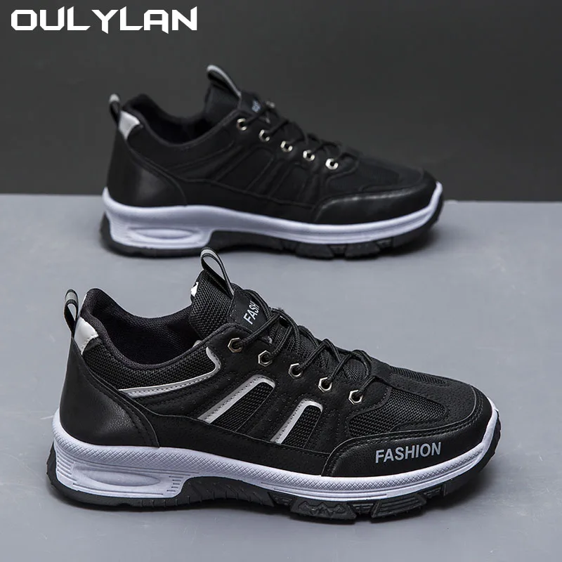 Oulylan-zapatos transpirables antideslizantes para hombre, zapatillas deportivas para senderismo al aire libre, escalada de montaña, caza, Trekking