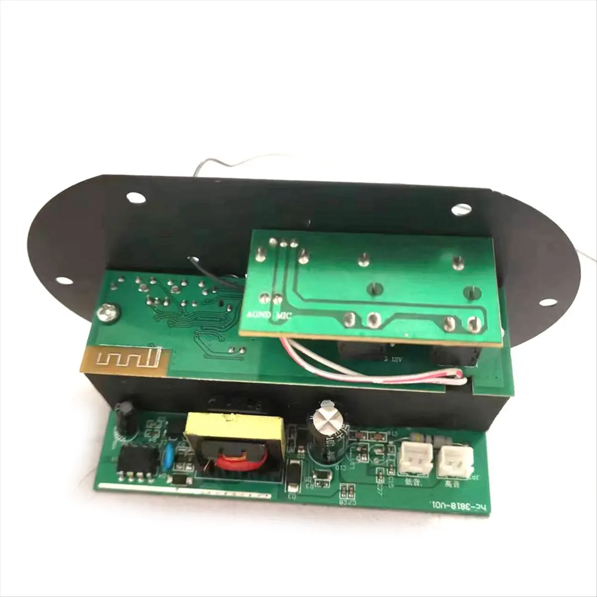 

Плата усилителя ABJV с оптическим аудио Bluetooth AMP USB FM-радио TF-плеер аудио сабвуфер для домашнего автомобиля (вилка европейского стандарта)