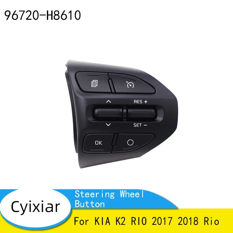

Кнопка на руле для KIA K2 RIO 2017 2018 Rio 96720-H8610