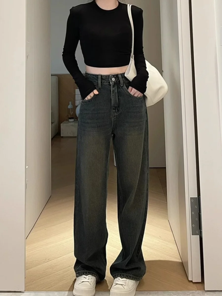 Wide Leg Pants Y2K Leather Womens Summer Flowy Spandex Cute Drawstrings Soft Quick-Drying Lightweight Kawaii Airy Adjustable Ins