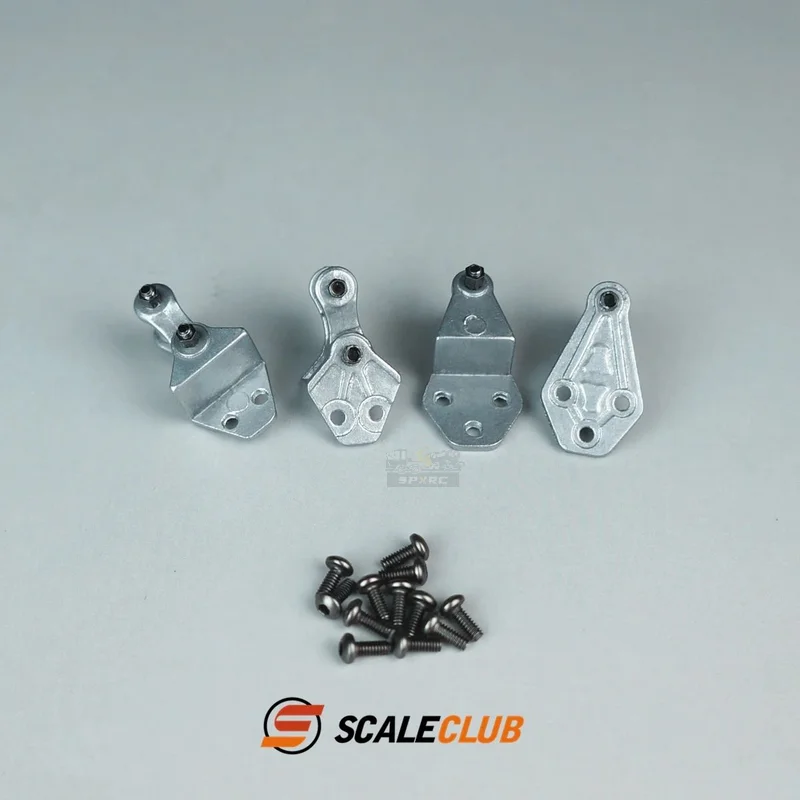 Scaleclub Model 1/14  Tractor Mud Head Truck DIY Front Suspension Lifting Lugs Steel Plate  For Tamiya  Scania 770S MAN Benz