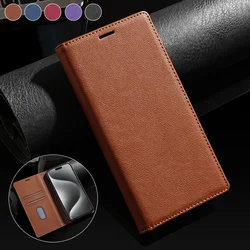 Leather Case For Samsung Galaxy S24 S25 Ultra S23 Plus FE A16 A36 A56 A15 A25 A55 A14 A34 A54 A13  A33 A53 Flip Wallet Cover