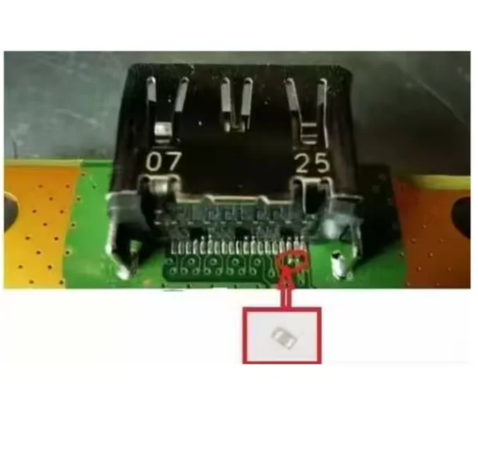 For PS5 Playstation 5 HDMI Port Replacement 0201 Capacitor Cap SMD Repair Filter