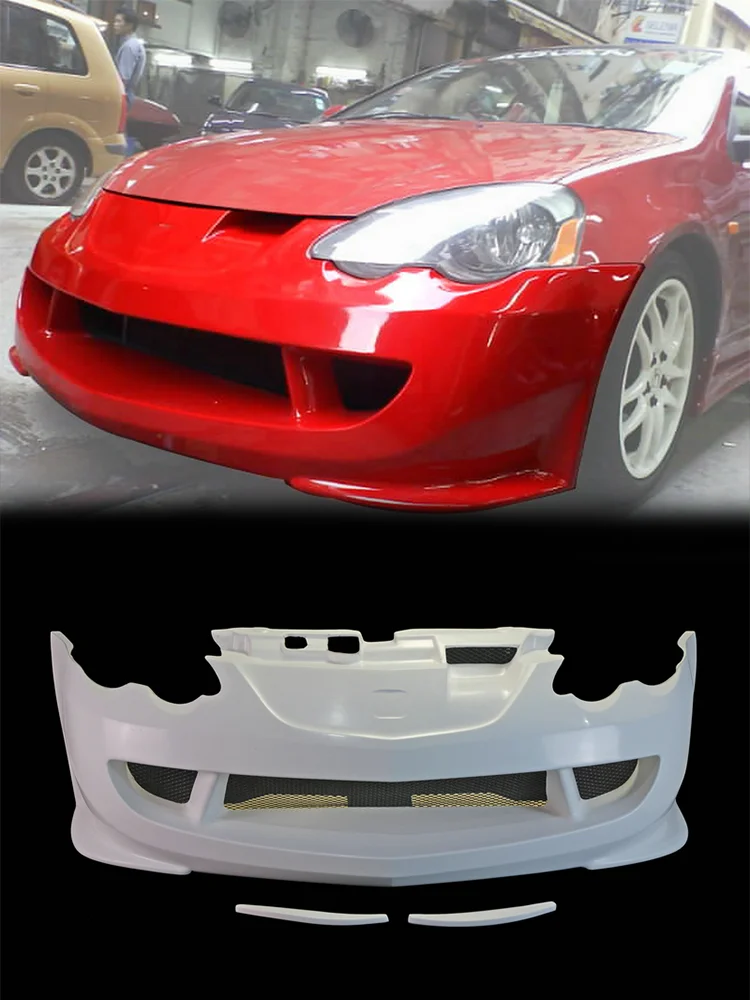 

Для Acura RSX (Honda Integra DC5) Предварительно фейлифтинговый передний бампер модели MU Style, спортивная производительность и точная посадка