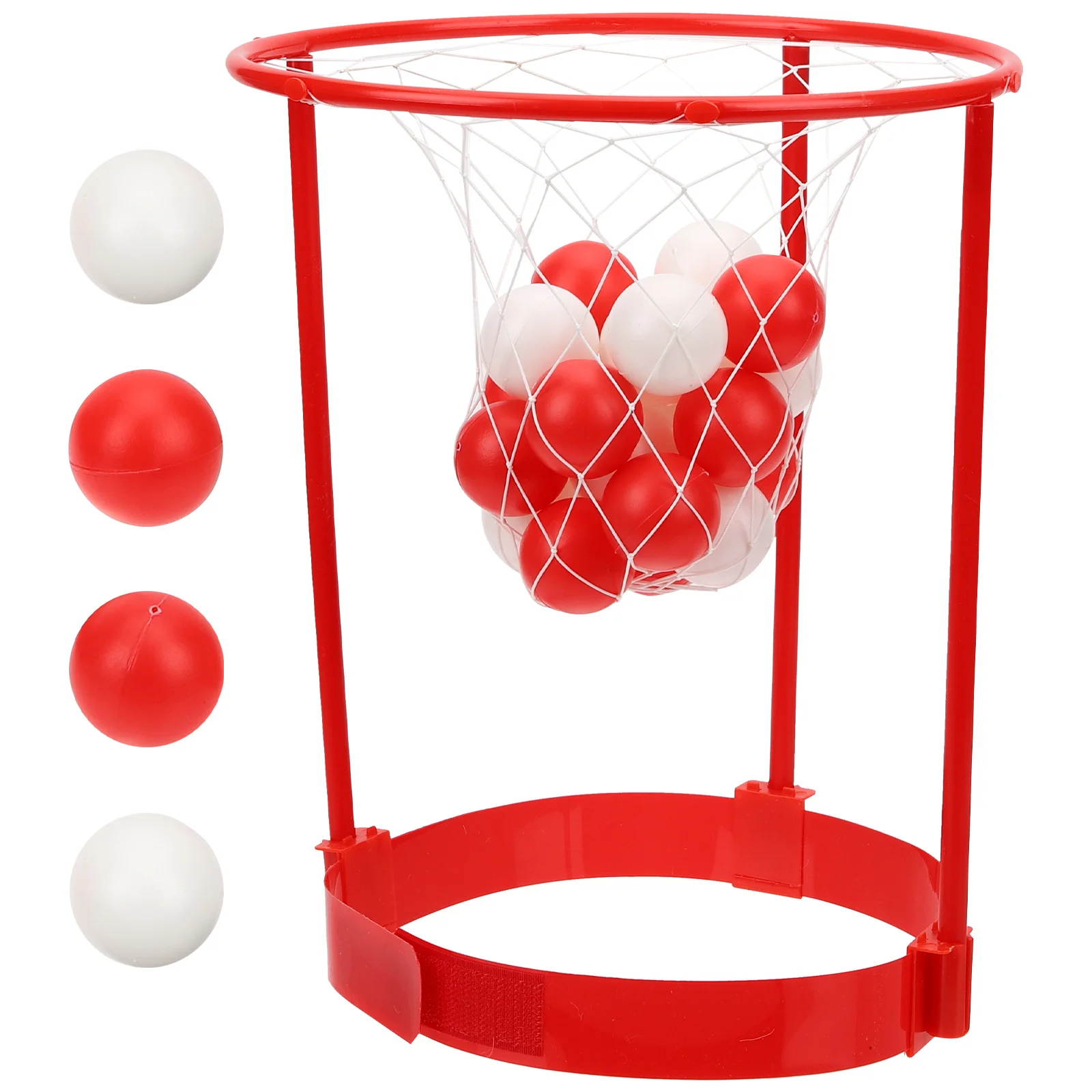 

1Set Headwear Basketball Plaything Reusable Plastic Throwing Game for Kids Outdoor Indoor Use Develop Interaction Skills Party