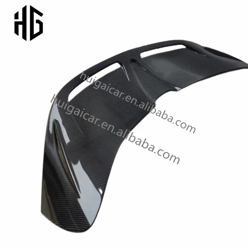 MSY Style Carbon Fiber Rear Wing Trunk Spoilers Body Parts for Mclaren 720S Car Spoilers Carbon Fiber