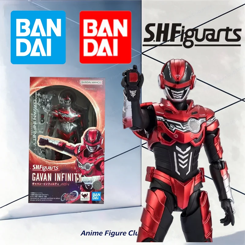 100% Genuine Bandai SHF Gavan Infinity Super Space Sheriff Action Figure Collectible Model Toy Gift In Stock Original Box Anime
