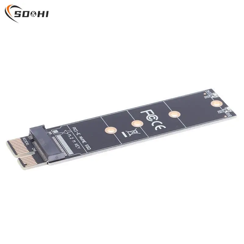 1pc PCIE To M2 Adapter NVMe SSD M2 PCIE X1 Raiser PCI-E PCI M Key Connector Supports 2230 2242 2260 2280 M.2 SSD Full Speed