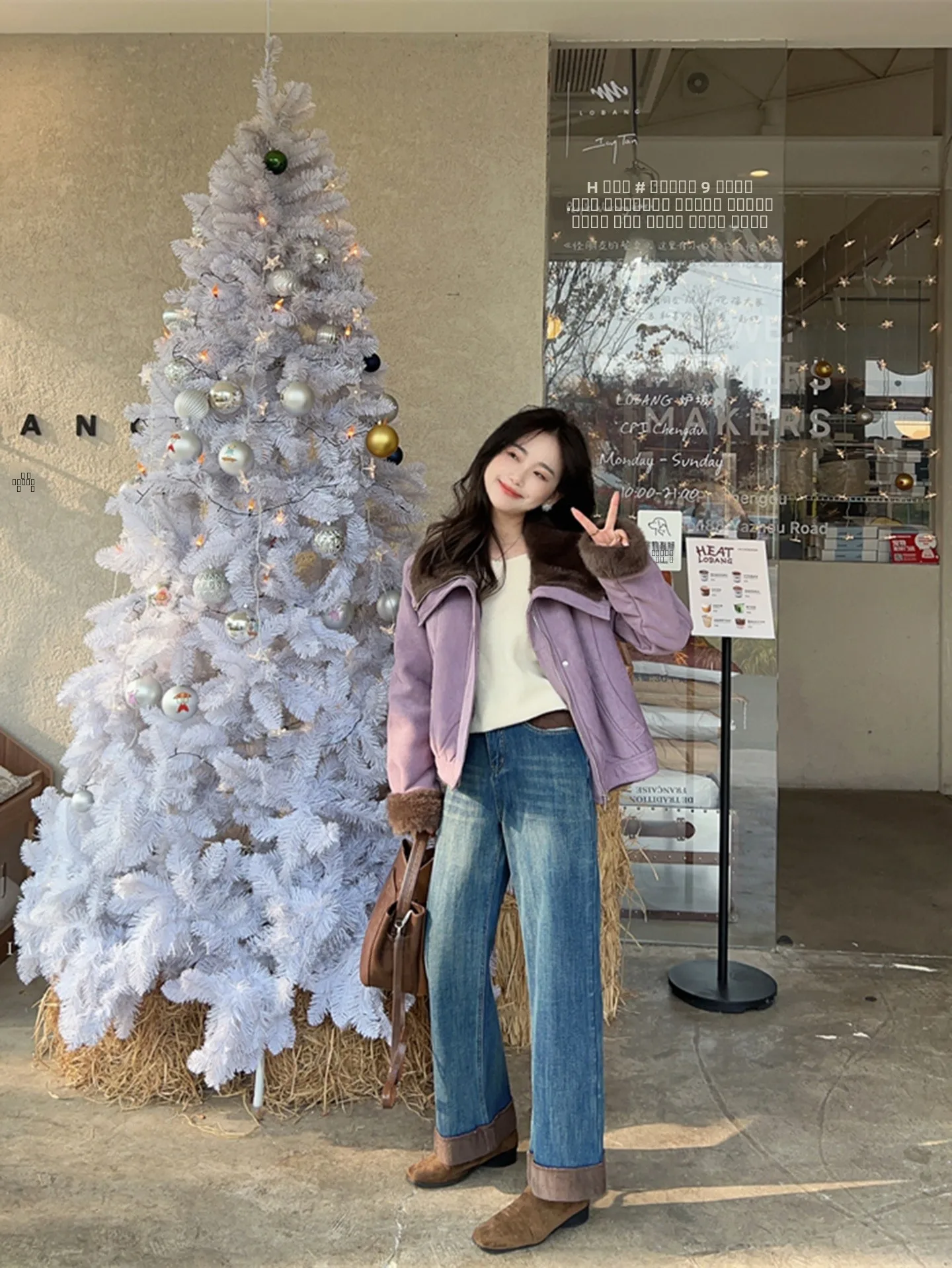 

Джинсы прямого кроя с высокой талией, облегающие, стрейч, с эффектом утягивания, маленький размер, женские, зимние, модные