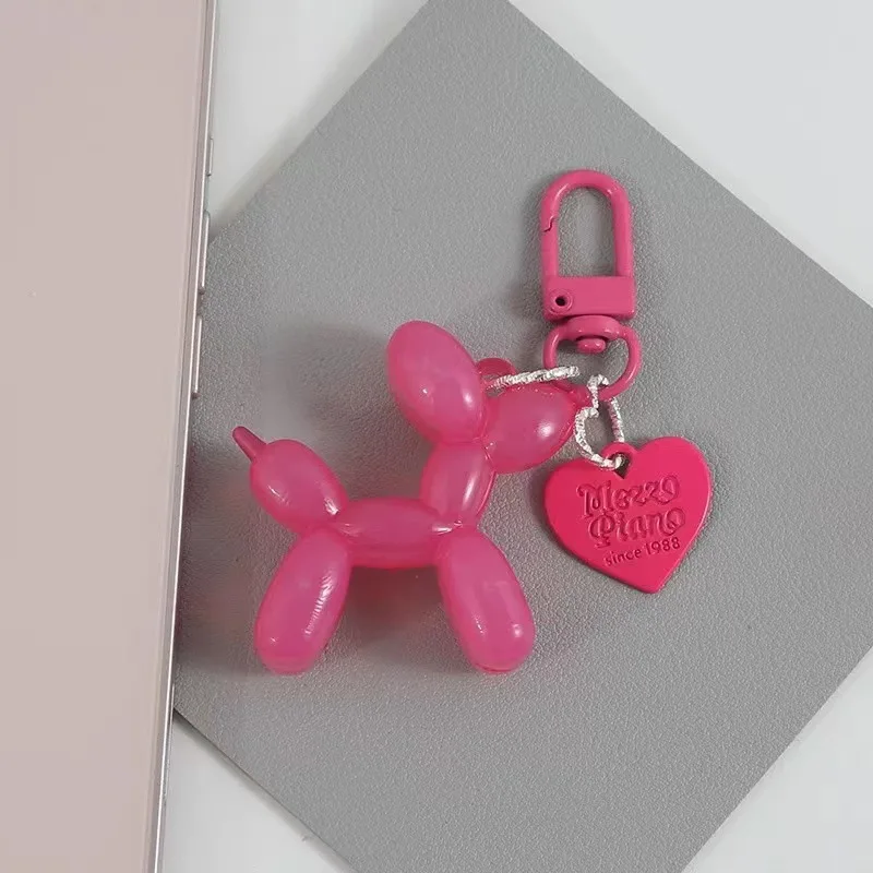 Entzückender Ballon-Hund-Schlüsselanhänger für Frauen, Y2k-Taschenanhänger, niedliche Welpen, Acryl, Tierliebhaber, Schlüsselanhänger, Freunde, Schlüsselanhänger, Geschenk – Detail 18