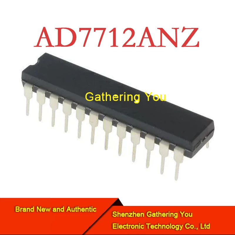 AD7712ANZ PDIP-24 Analog-to-digital converter Brand New Authentic