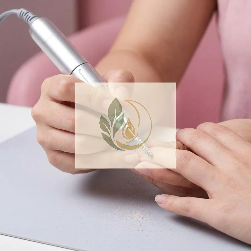 Multifunctional Double-Ended Nail Drill Bit,Stainless Steel Under Nail Cuticle Exfoliator,Gel Remover Peeling Manicure Tool
