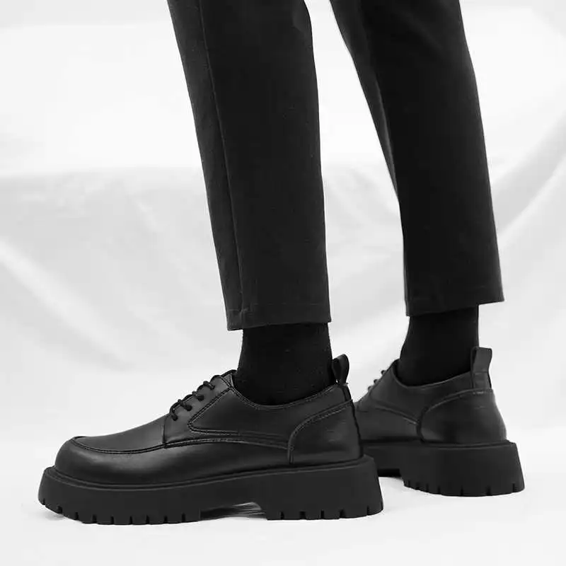 Round Toe With Lacing Sport Dress Shoes For Men Wedding Yellow Men's Shoes Sneakers Minimalist Runings Expensive Idea