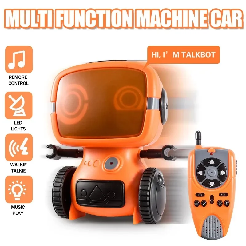 Intelligent Robot Toy With Talkie Wireless Control Programming Mode Audacious Education Purposes Early Learning Age 2