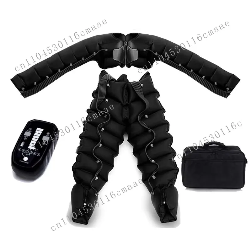 Portable 8-Room Air Pressure Compression Clothes Massager Outdoor Use Full Body Massager Lymphatic Drainage Slimming Machine