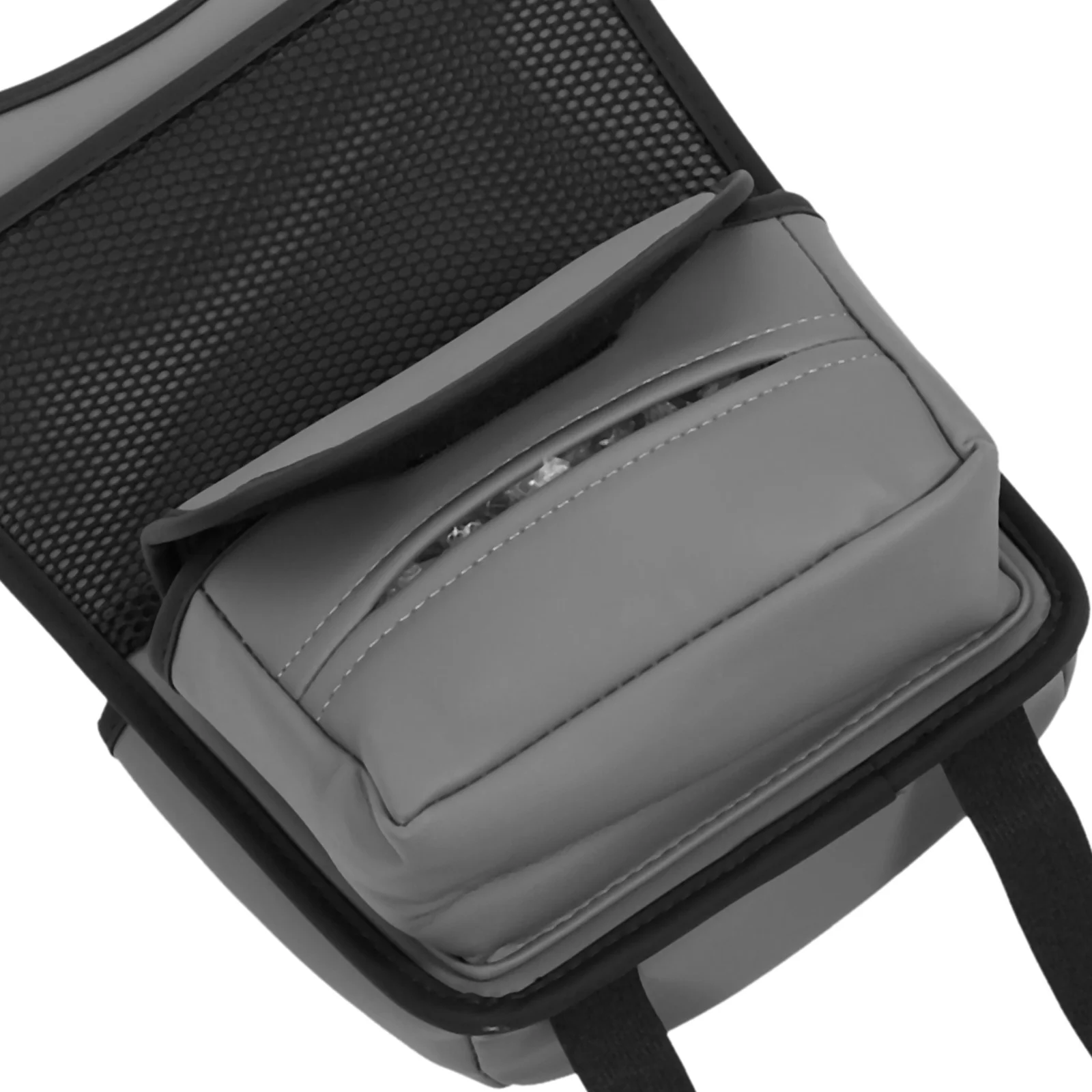 

Car Storage Organizer For Center Console With Mesh Net Pocket Multifunctional Seat Back Organizer Bag Holder Automotive Interior