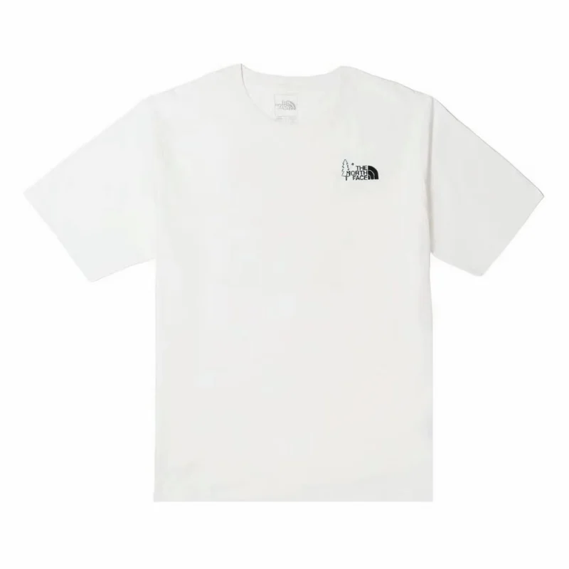 The North Face SS25 Outdoor Line Art Bear Back Print Breathable Short Sleeve T-Shirt